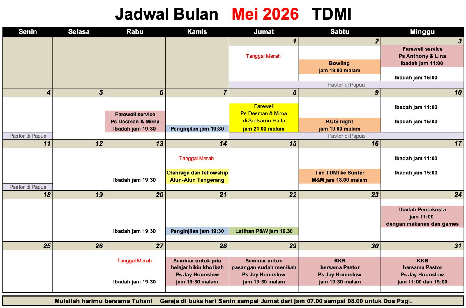 Agenda